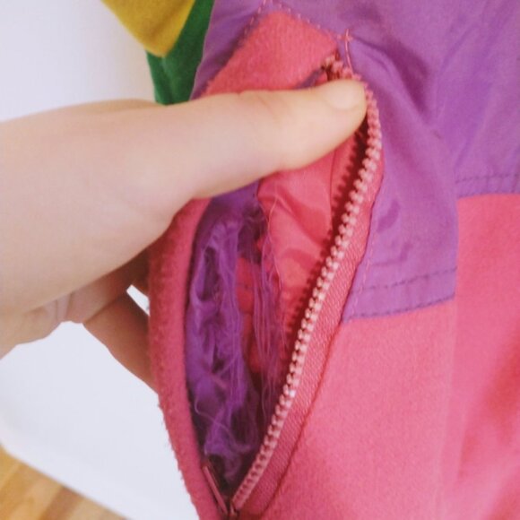 Komitor 1980's vintage Fleece half zip - Picture 2 of 7